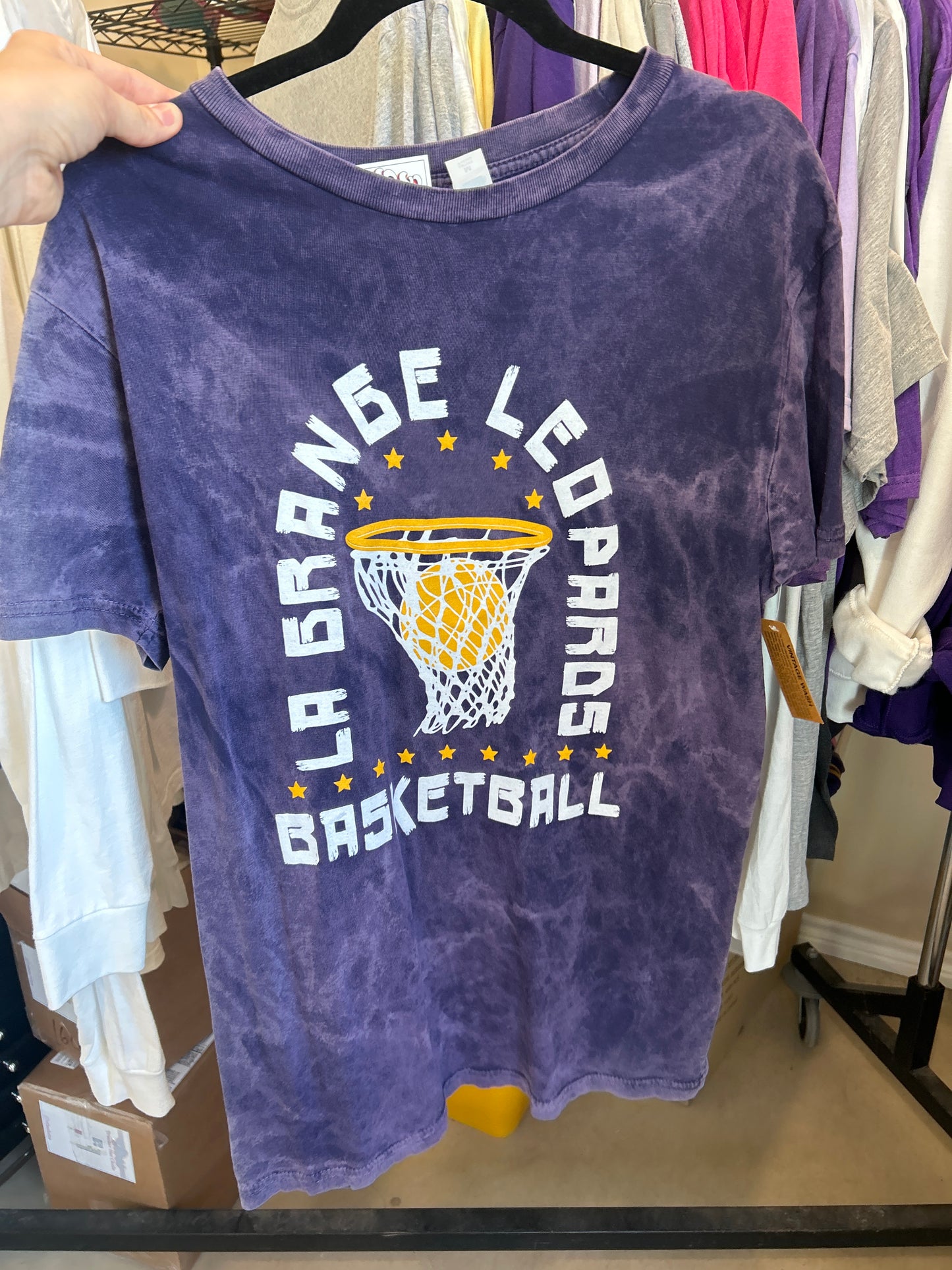 La Grange Leopards Basketball Tee