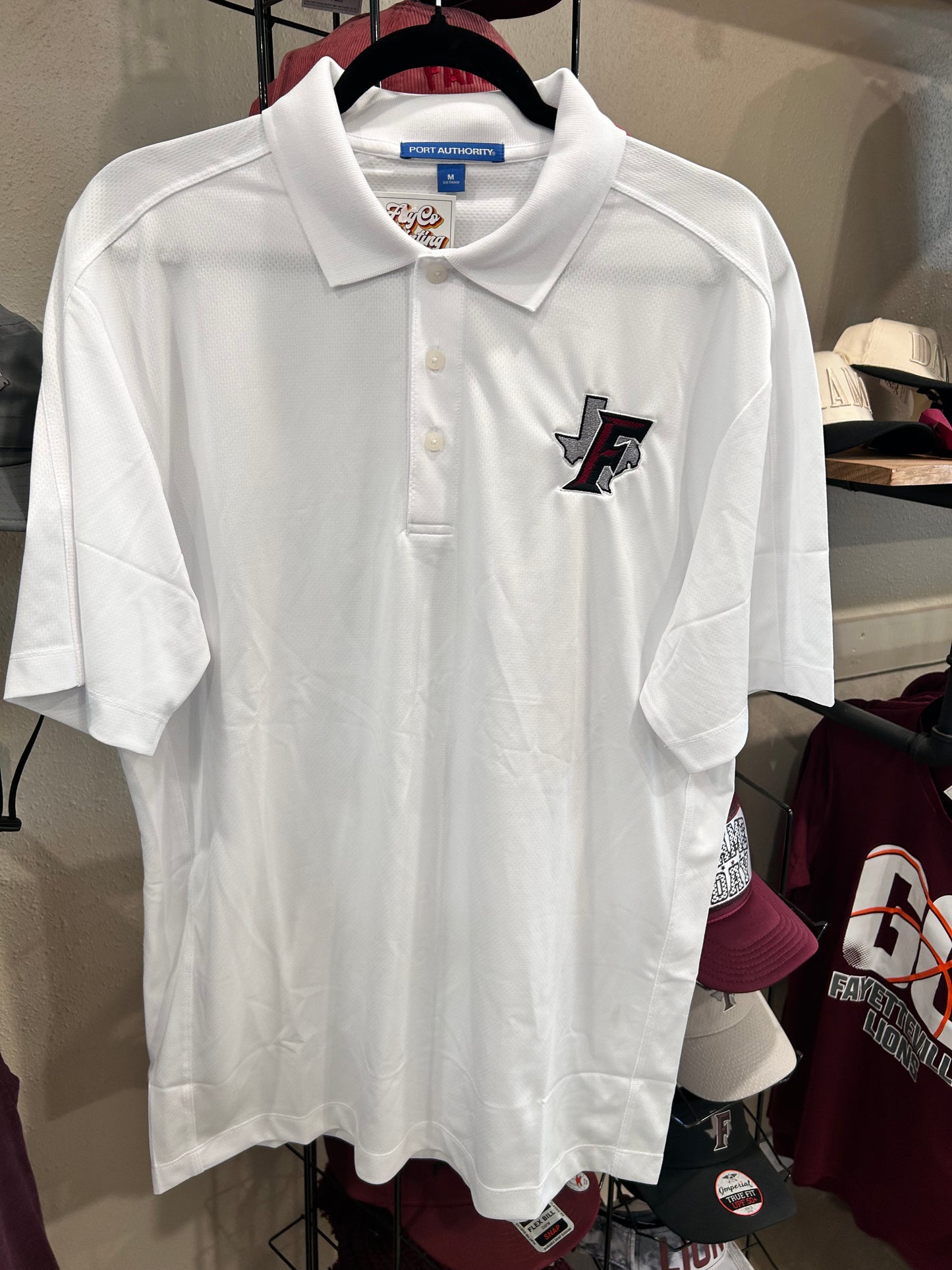 White Fayetteville Polo