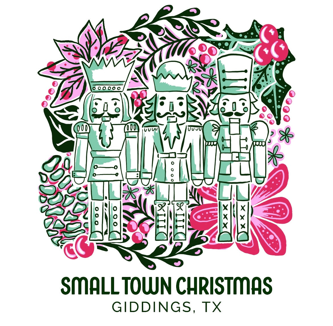 Small Town Christmas - Giddings Tshirt