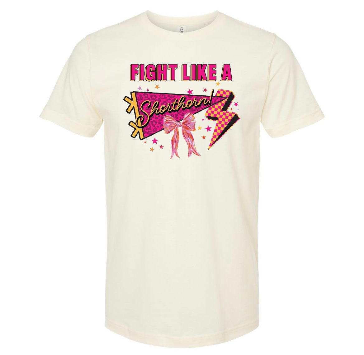 Fight Like A Shorthorn Tee