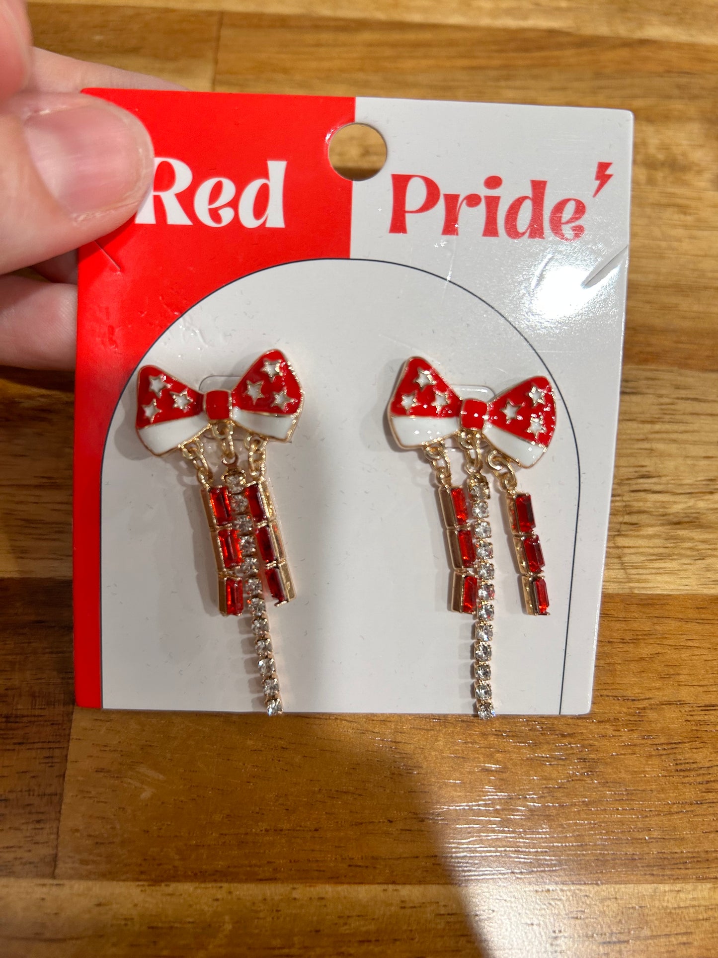 Red Pride Earrings