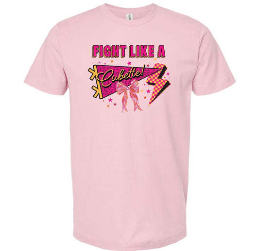 Fight Like A Cubette Tee