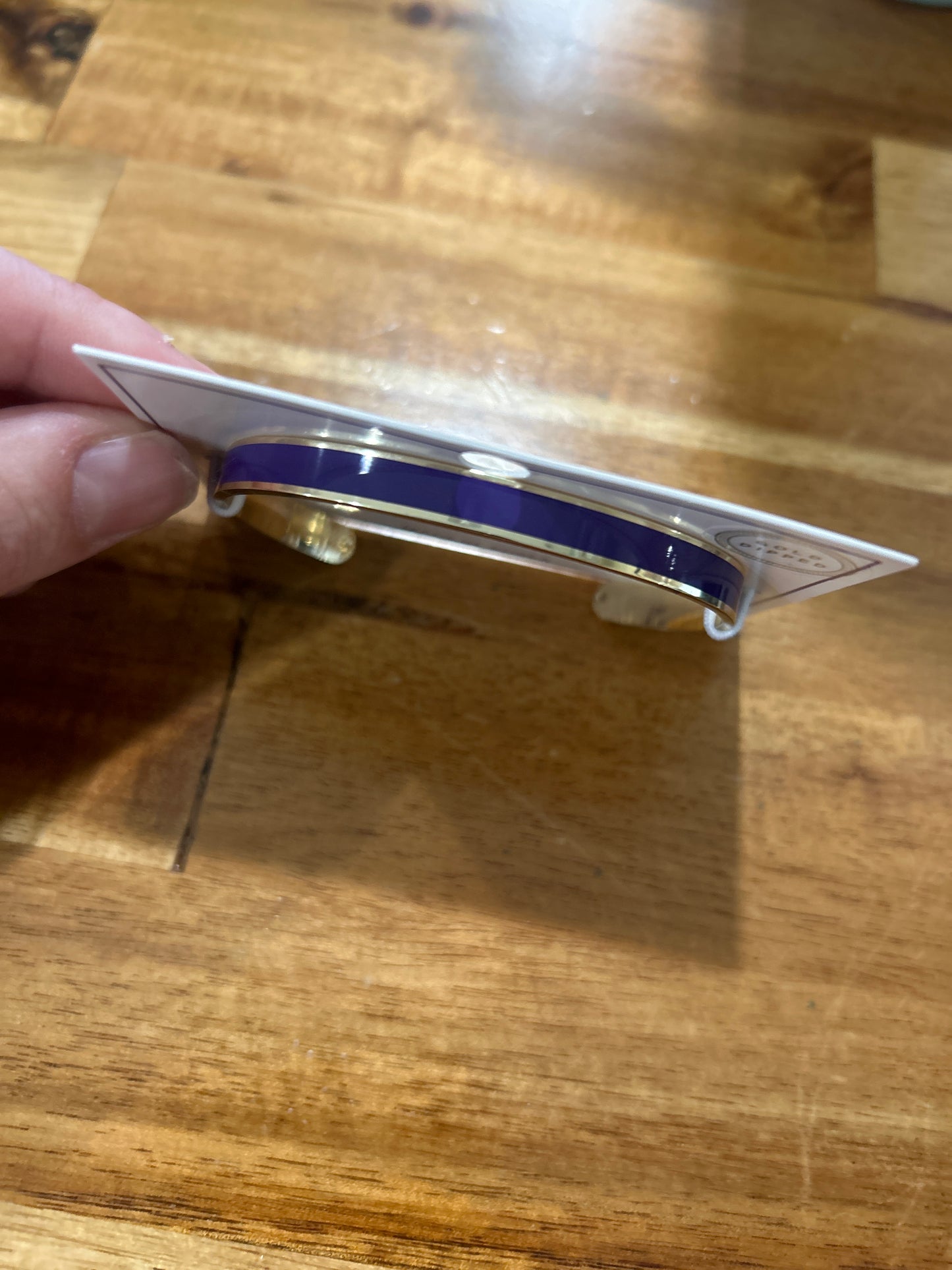 Purple GAMEDAY Cuff Bracelet