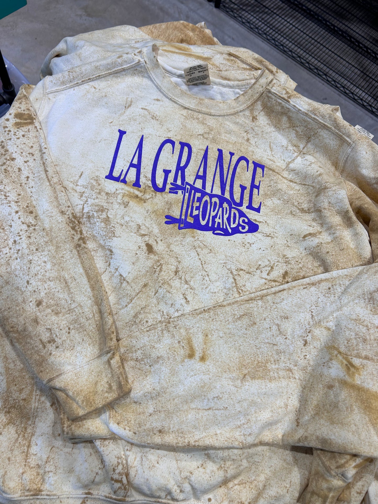 Yellow La Grange Flag Sweatshirt