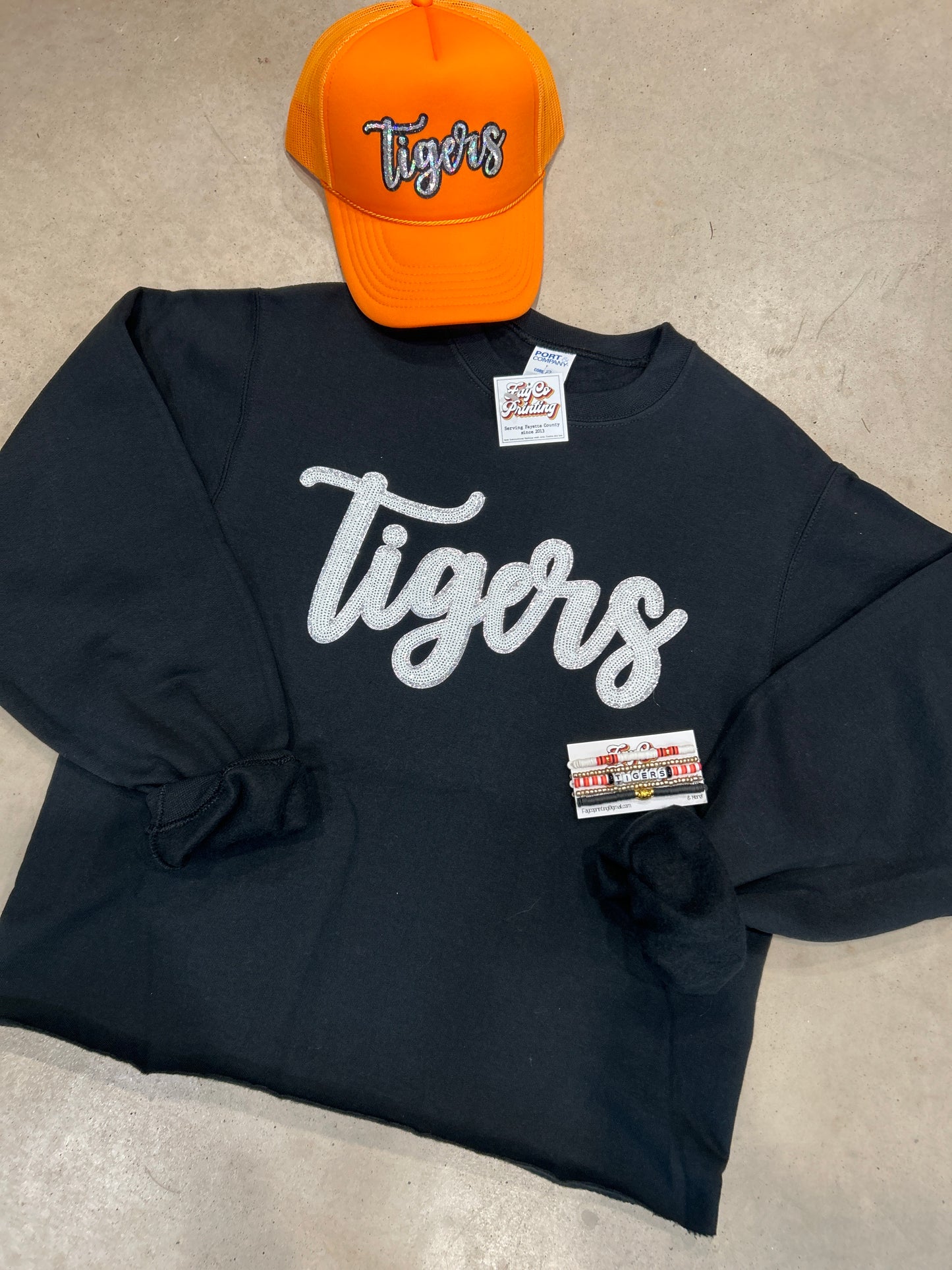 Tigers Sequin Sweatshirt