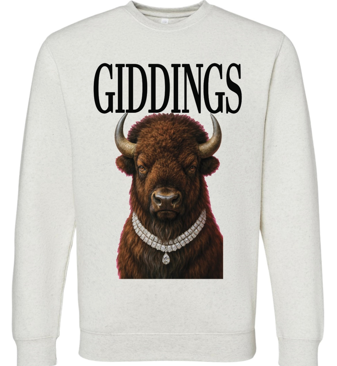 Fancy GIDDINGS Buffalo Sweatshirt