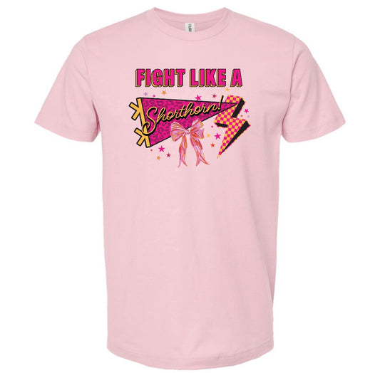 Fight Like A Shorthorn Tee