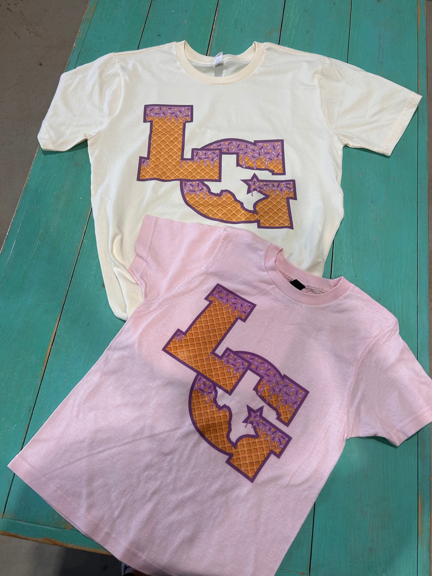 LG Drip Ice Cream Tee