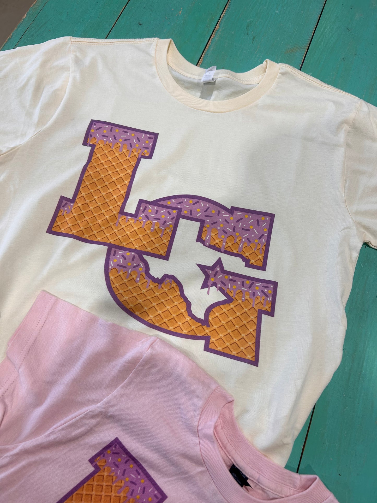 LG Drip Ice Cream Tee