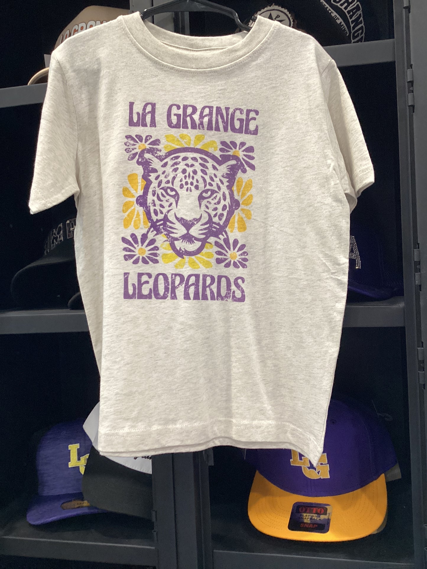Youth Leopards Floral Tee