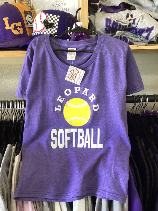 Youth LG softball tee