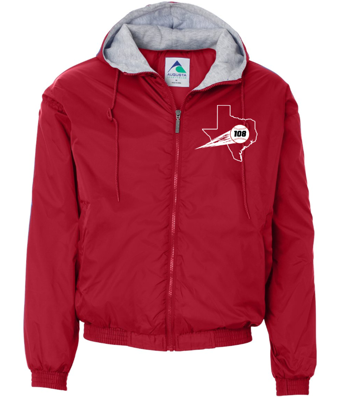 Texas 108's Fleece Lined Hooded Jacket