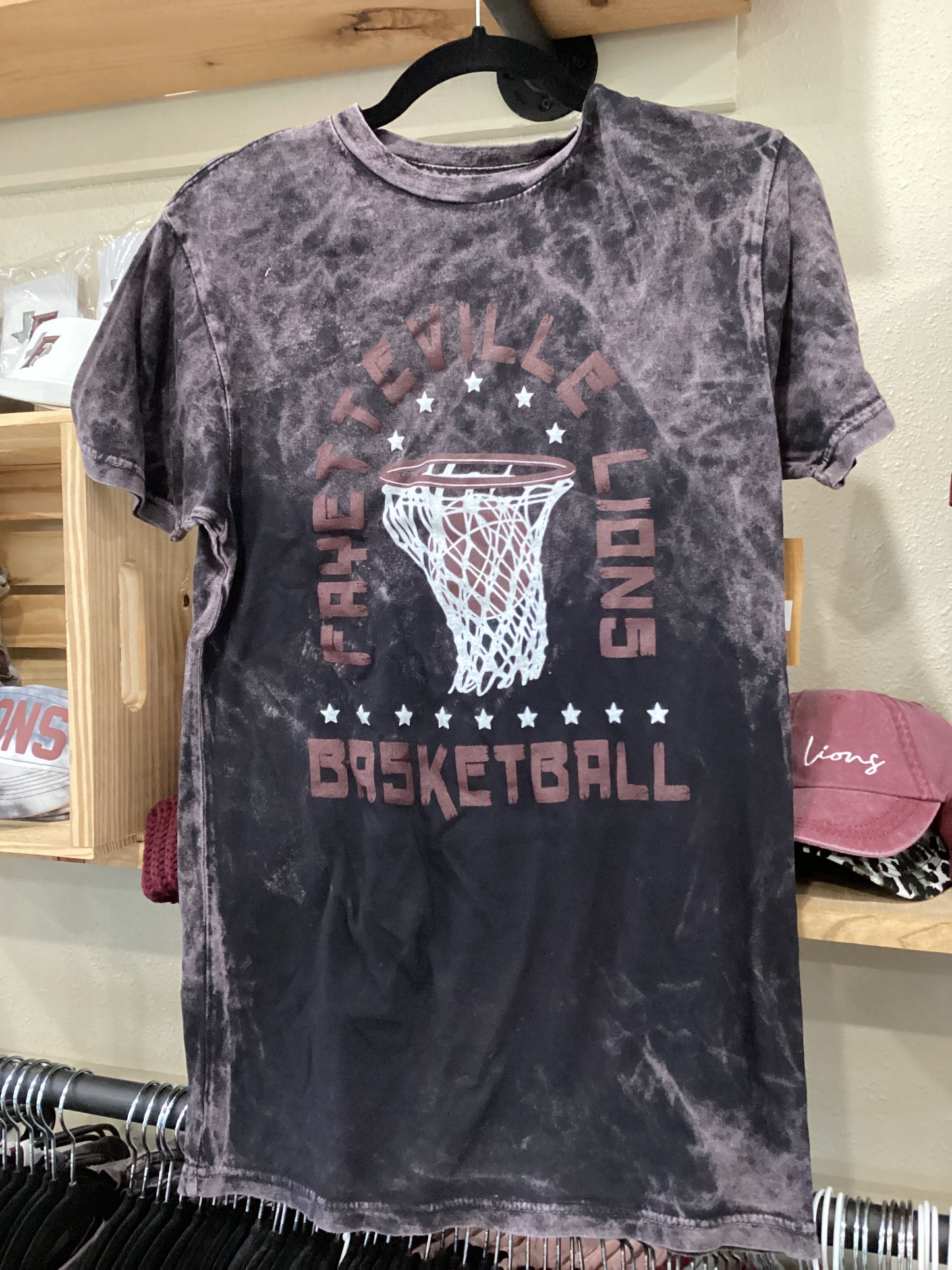 Fayetteville Lions acid wash t-shirt