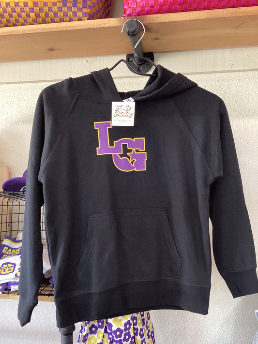 LG youth Black hoodie