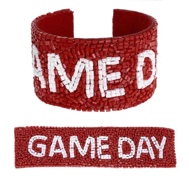 GAME DAY beaded bracelets