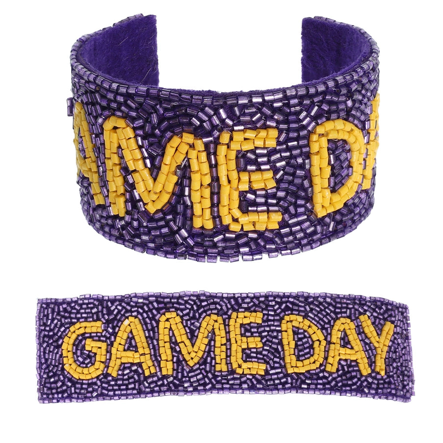 GAME DAY beaded bracelets