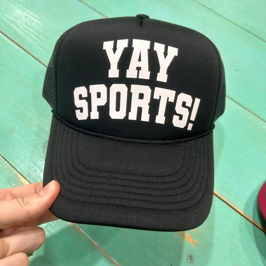 Yay Sports Red Foam Trucker