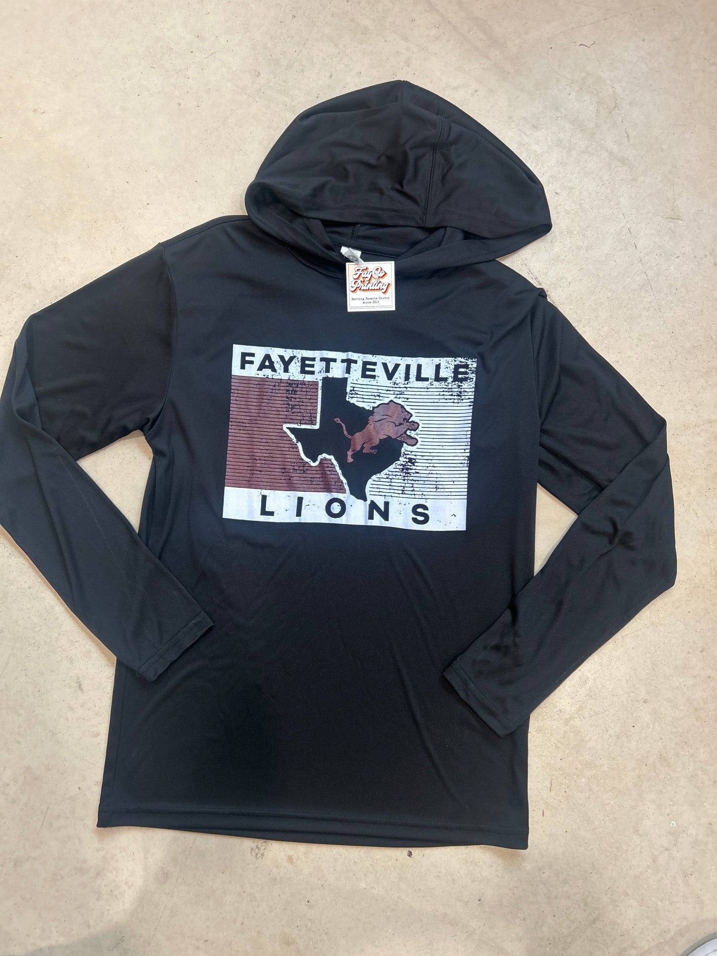 Long Sleeve Hooded Lions Dri-fit