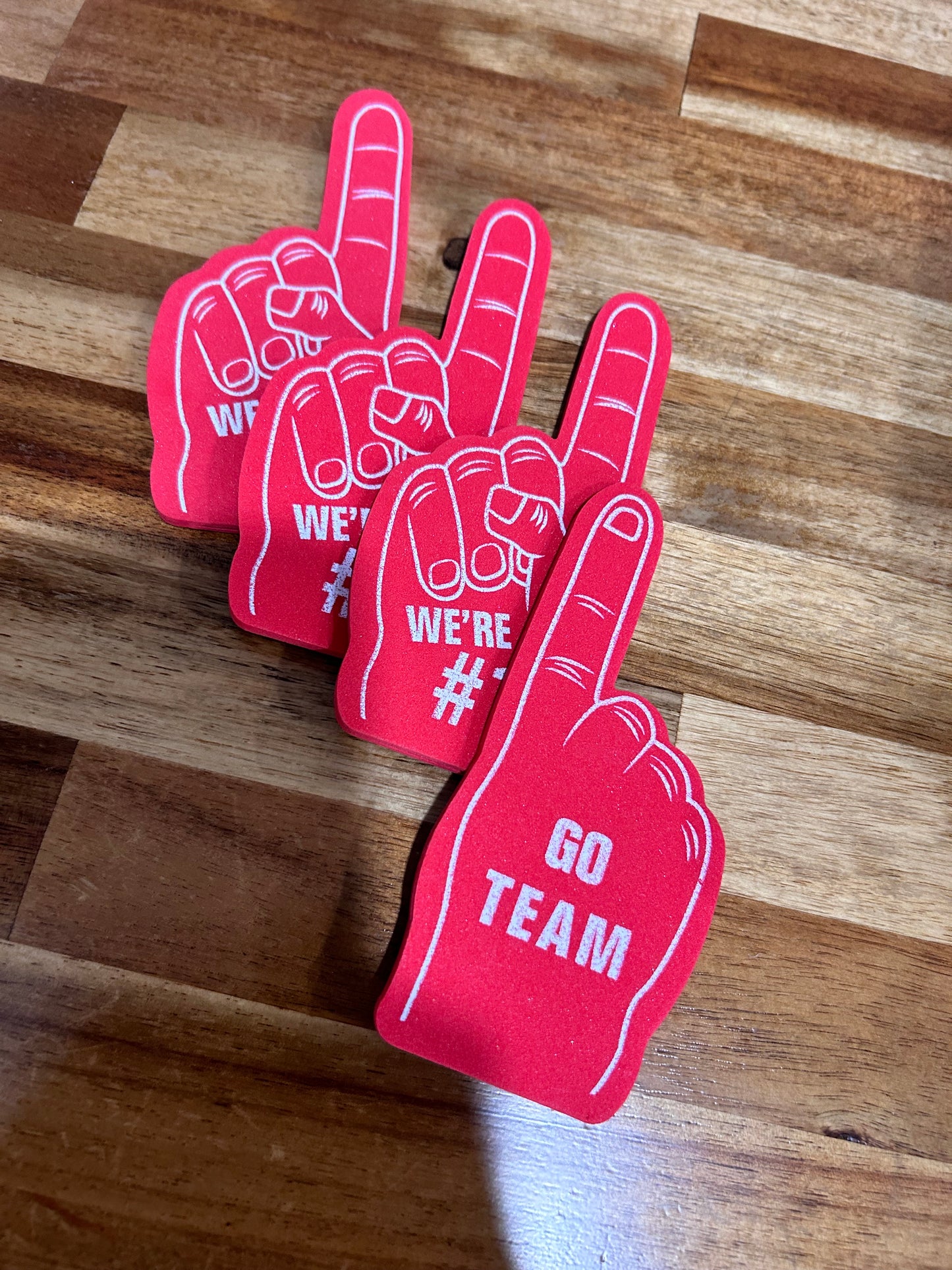 Red Mini Foam Finger