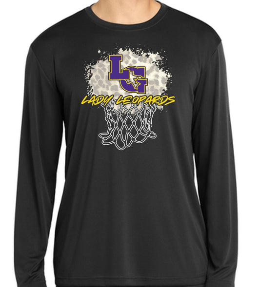 Lady Leopards Basketball Fan Gear Shirt