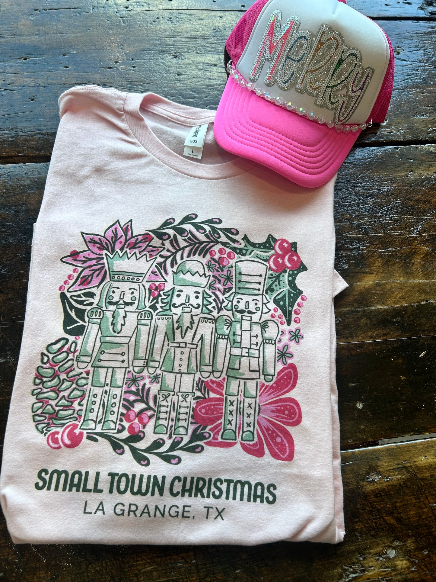 Small Town Christmas - La Grange Tshirt