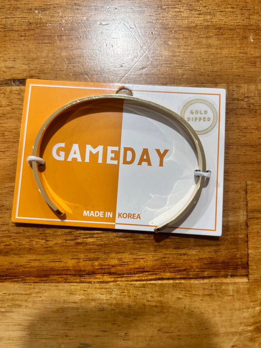 Orange GAMEDAY Cuff Bracelet