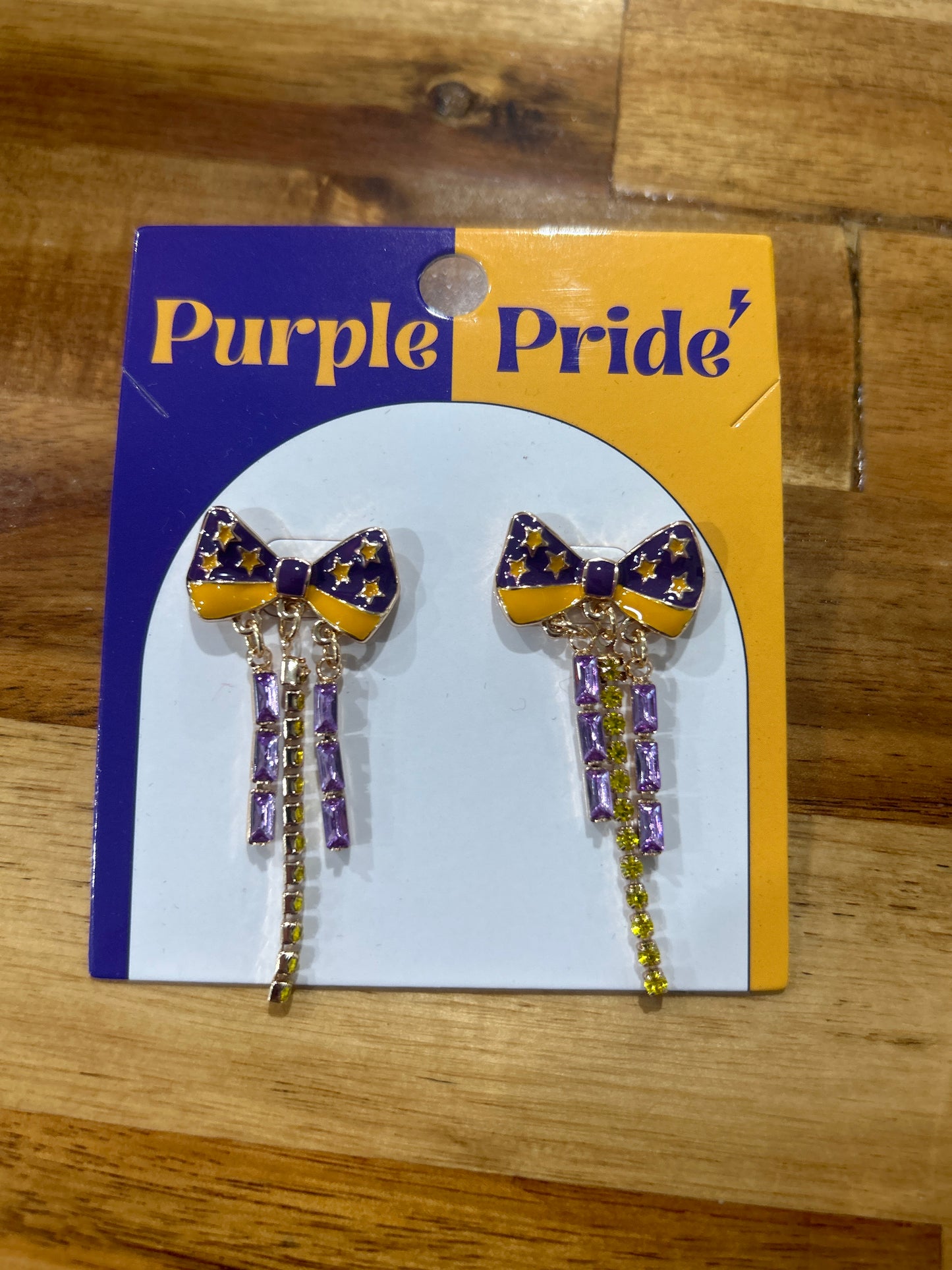 Purple Pride Earrings