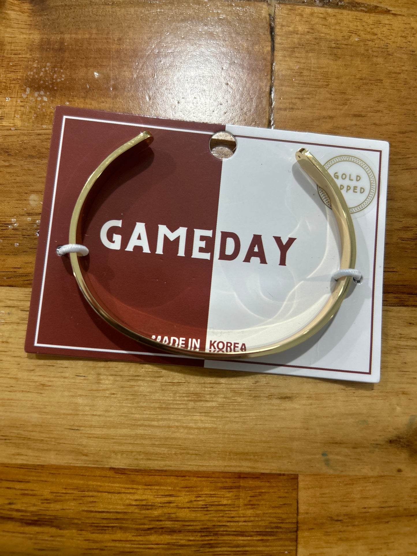 Maroon GAMEDAY Cuff Bracelet