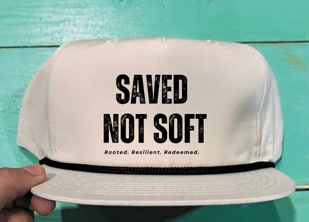 LGVA Saved Not Soft Retro Rope Hat