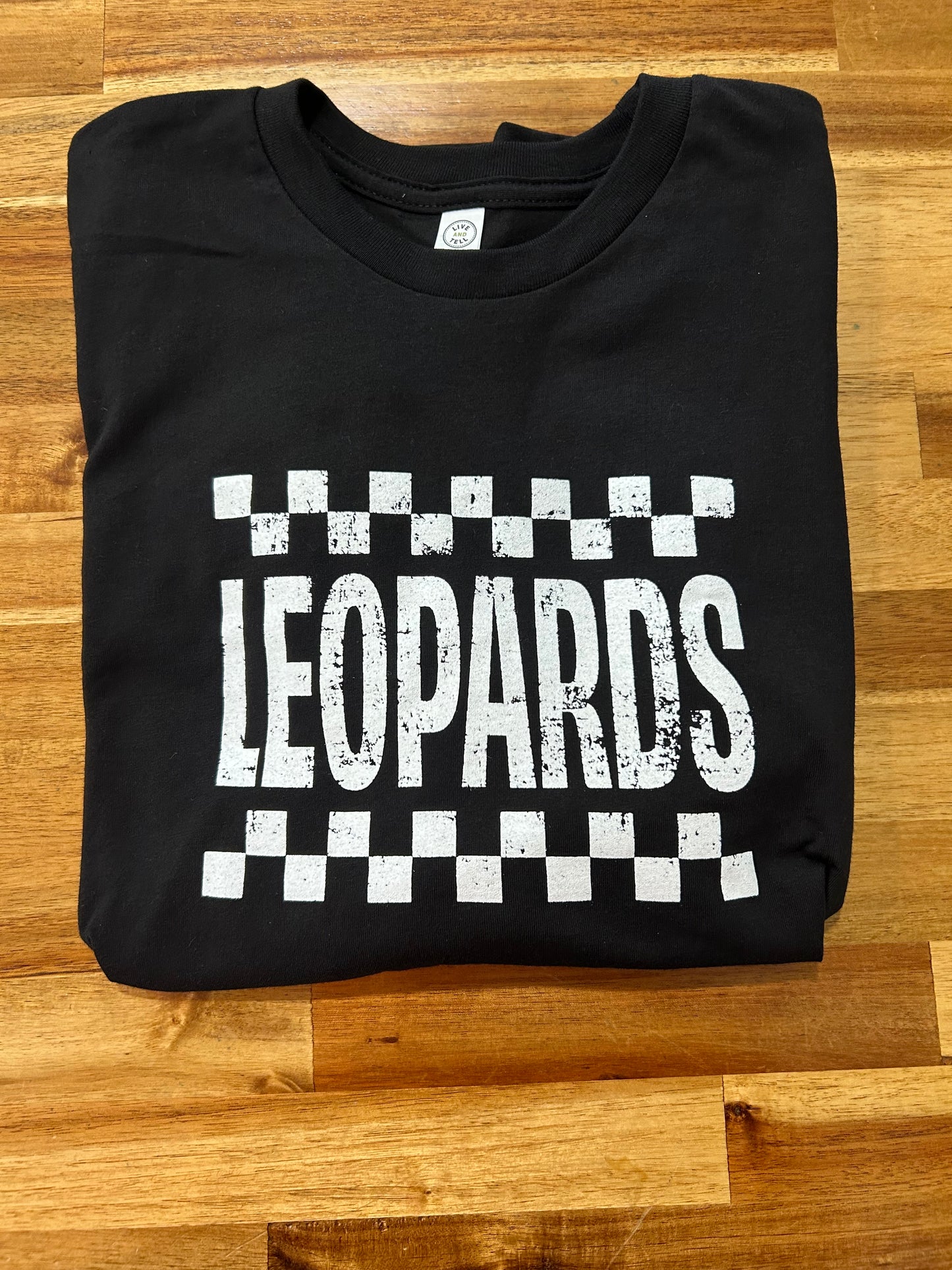 Black Leopards Checkered Long sleeve