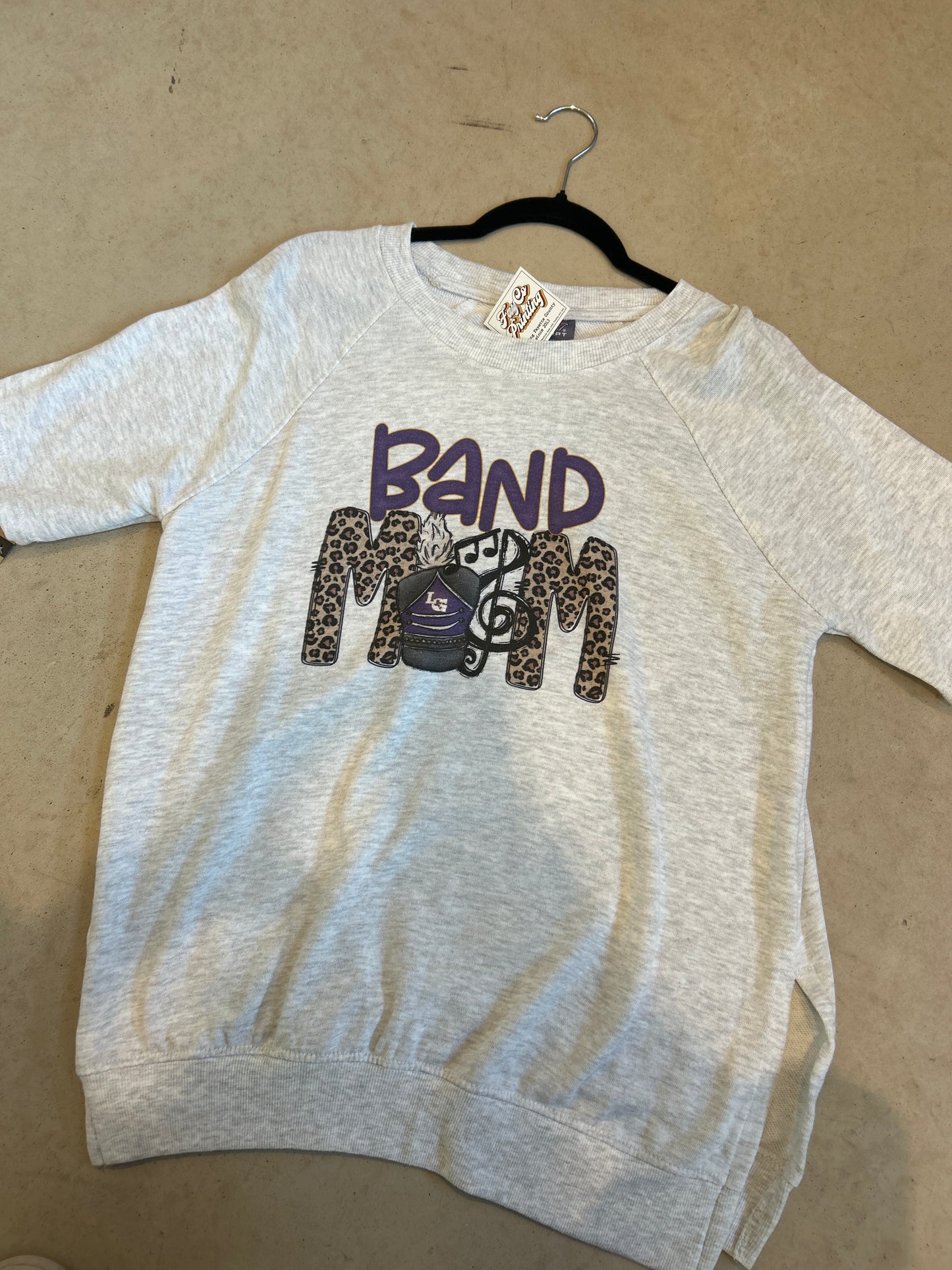 Leopards Band Mom Tee