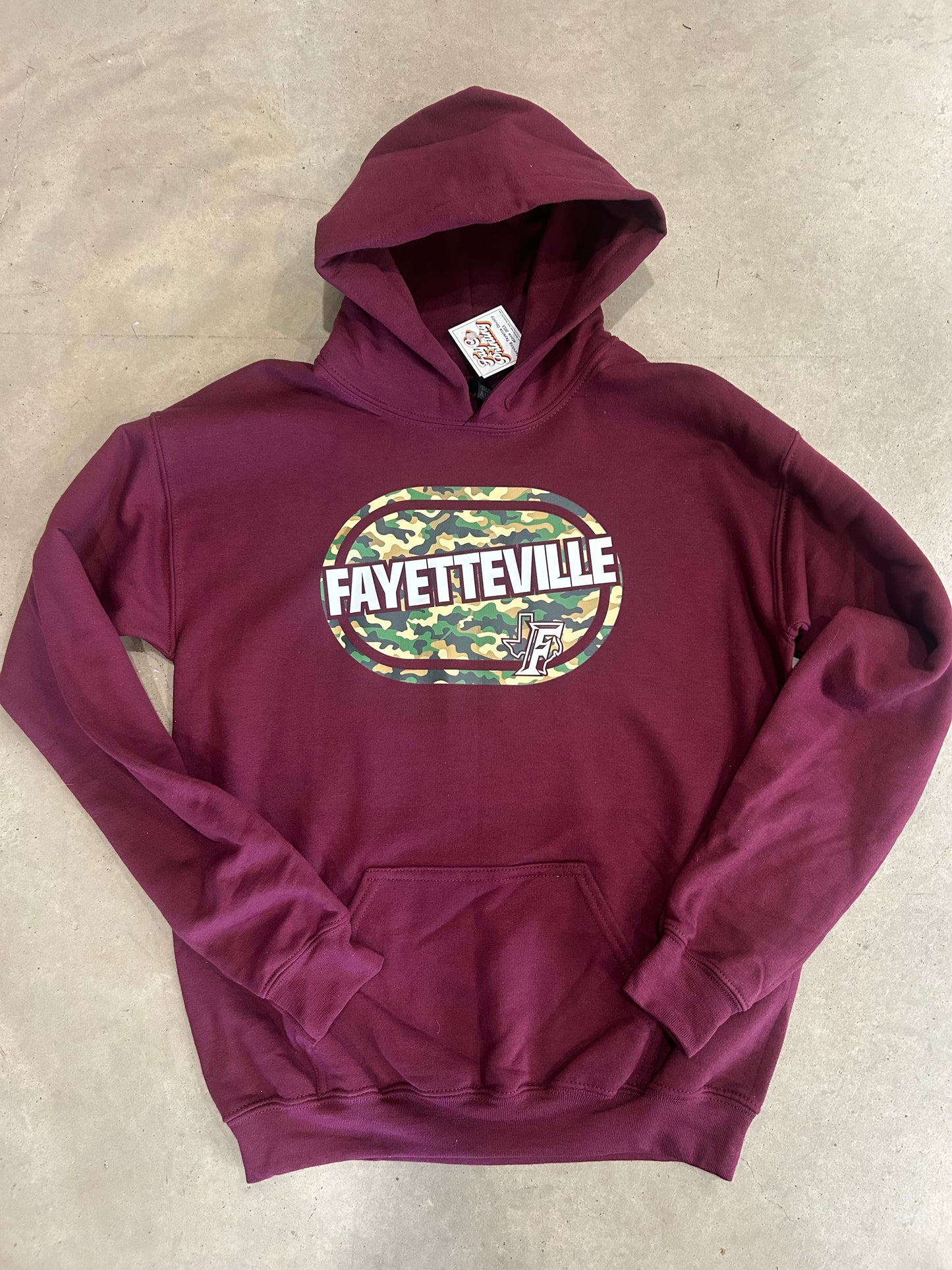 Fayetteville Camo Hoodie