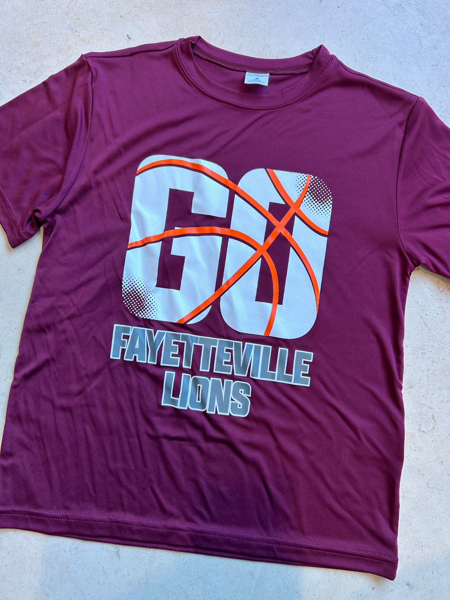 Go Lions Basketball Tee