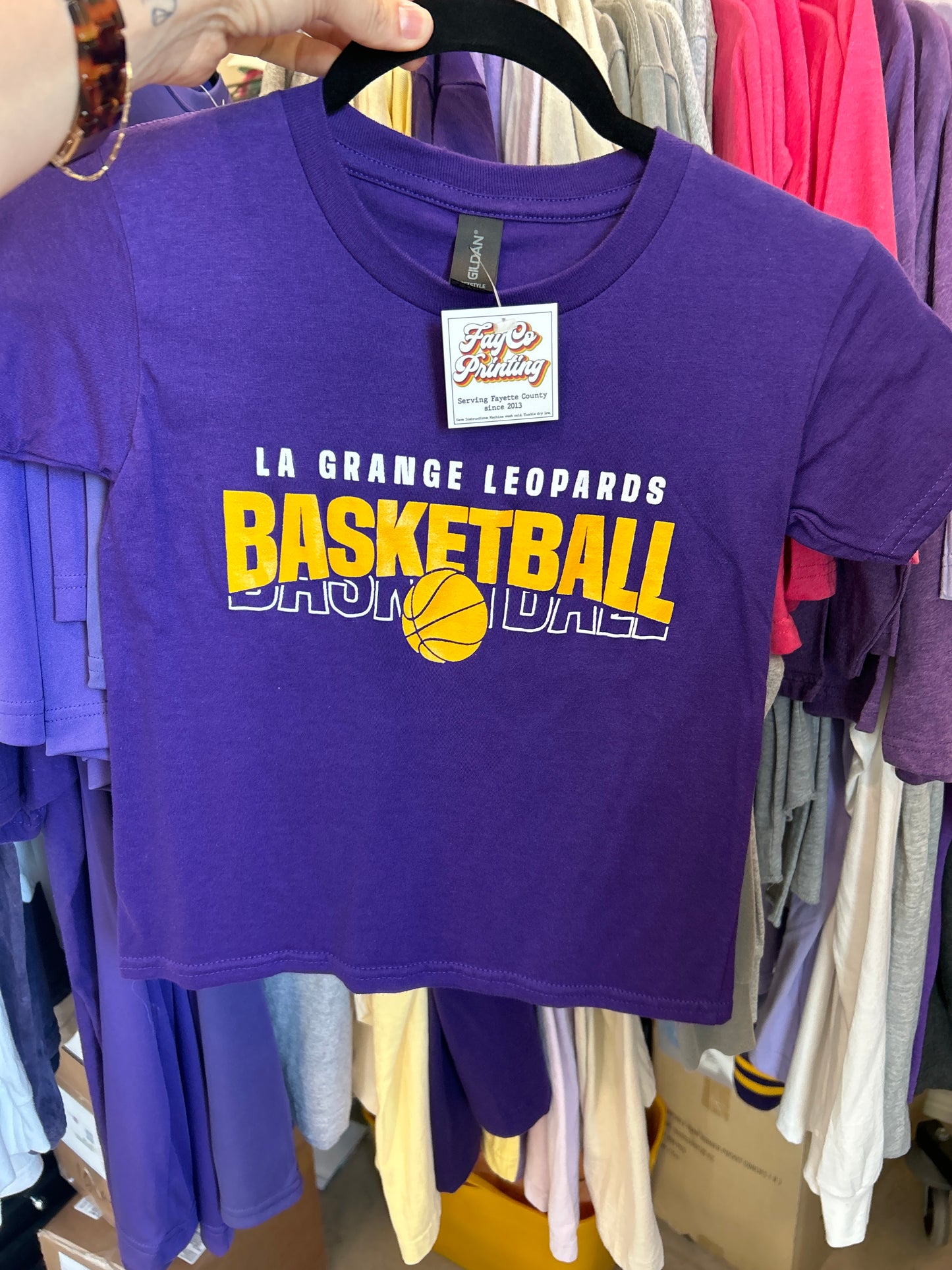 La grange Basketball Tee