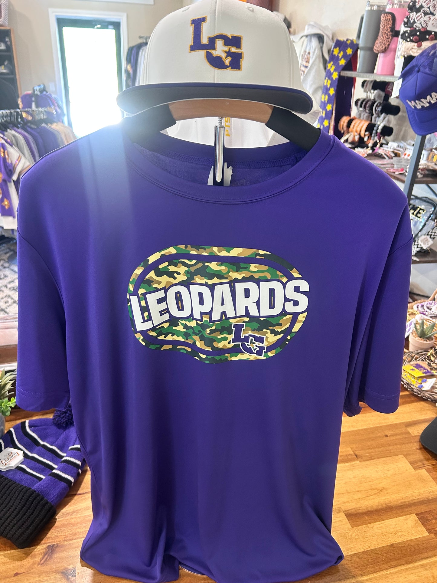 Leopards Purple Camo Dri-fit Tee