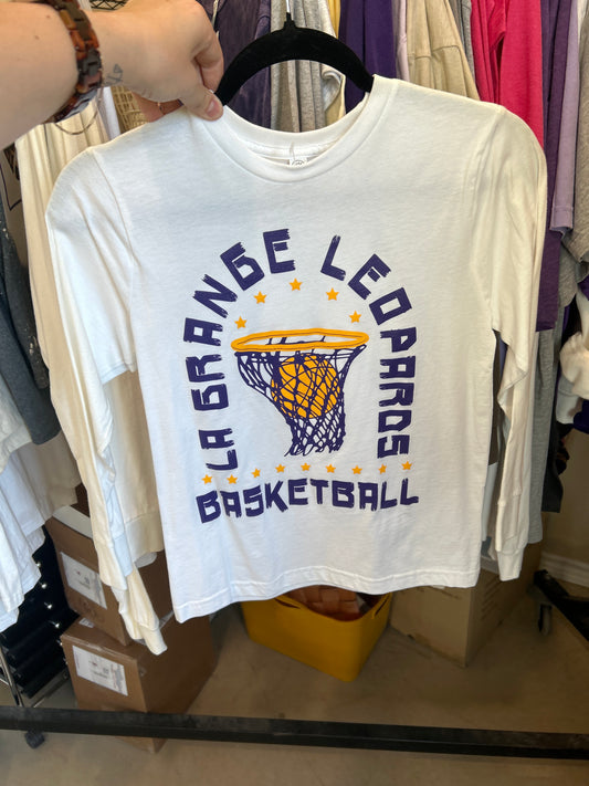 La Grange Leopards Basketball Tee