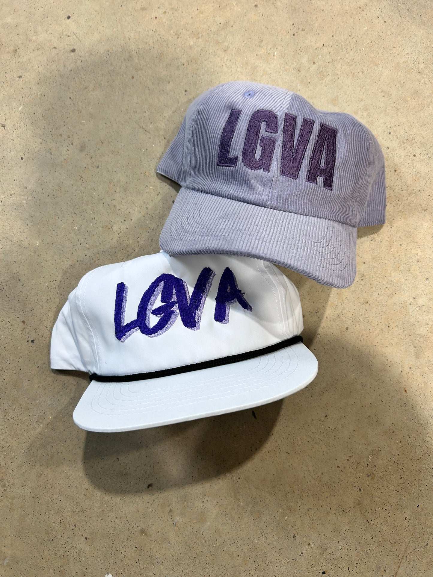 LGVA Embroidered Retro Rope Hat