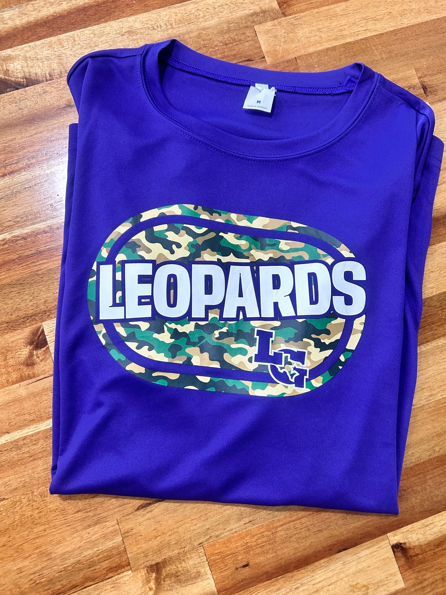 Leopards Purple Camo Dri-fit Tee
