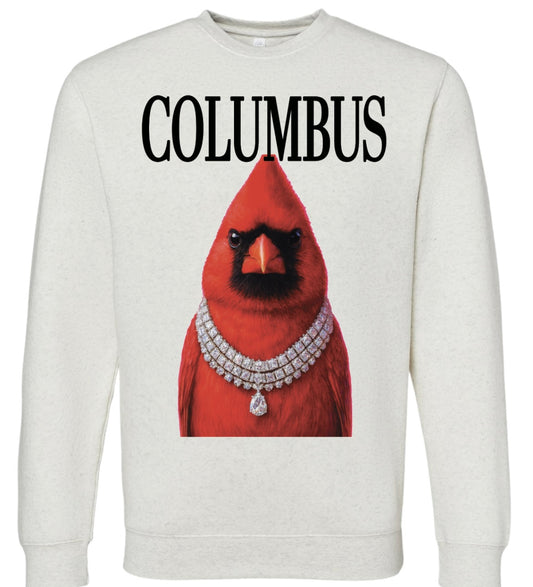 Fancy Columbus Cardinal Sweatshirt