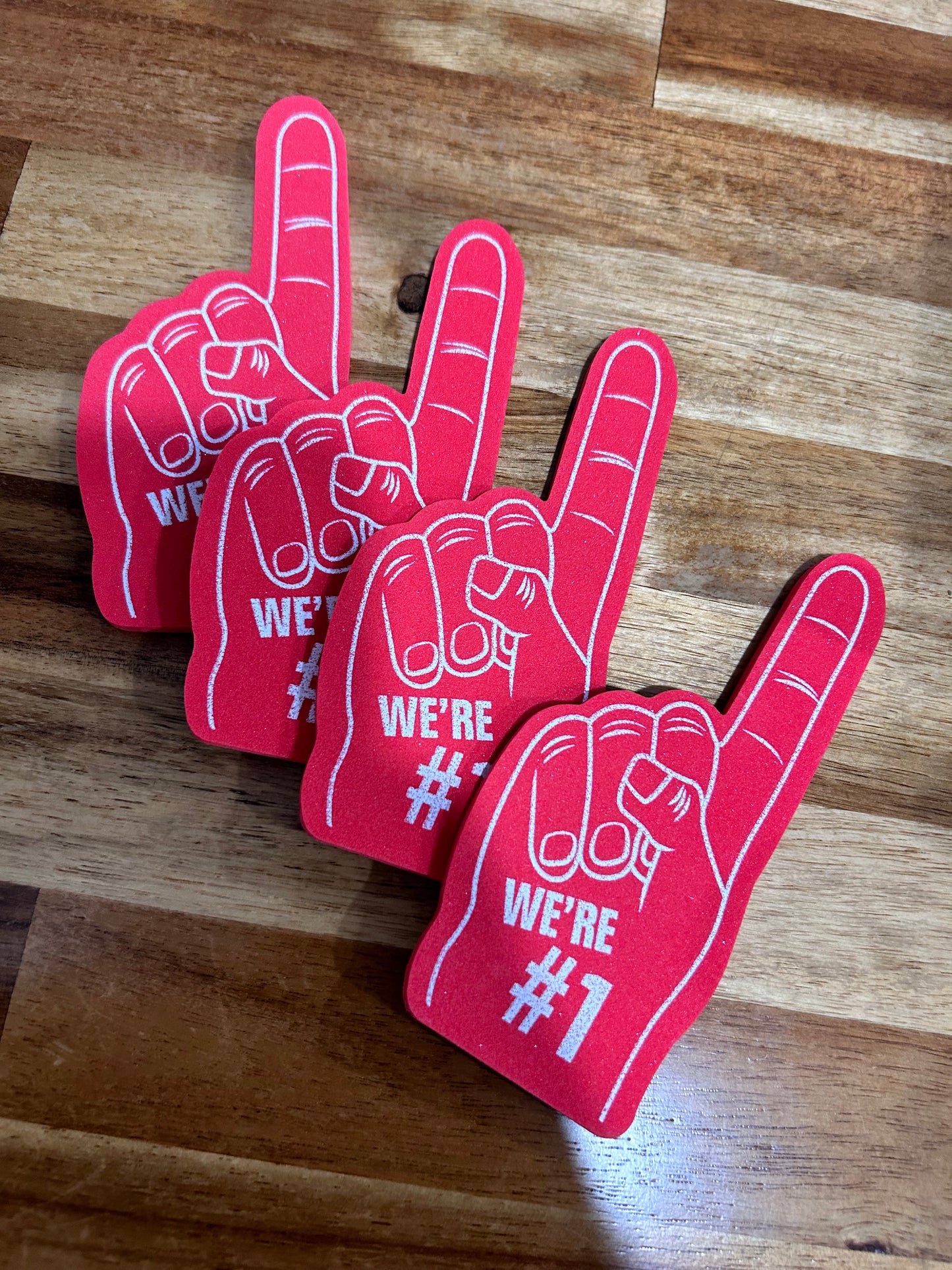 Red Mini Foam Finger