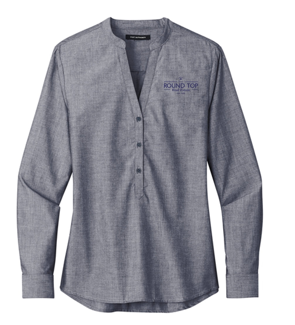 RTRE Women's Chambray Long Sleeve