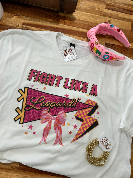 Fight Like A Leopard Tee