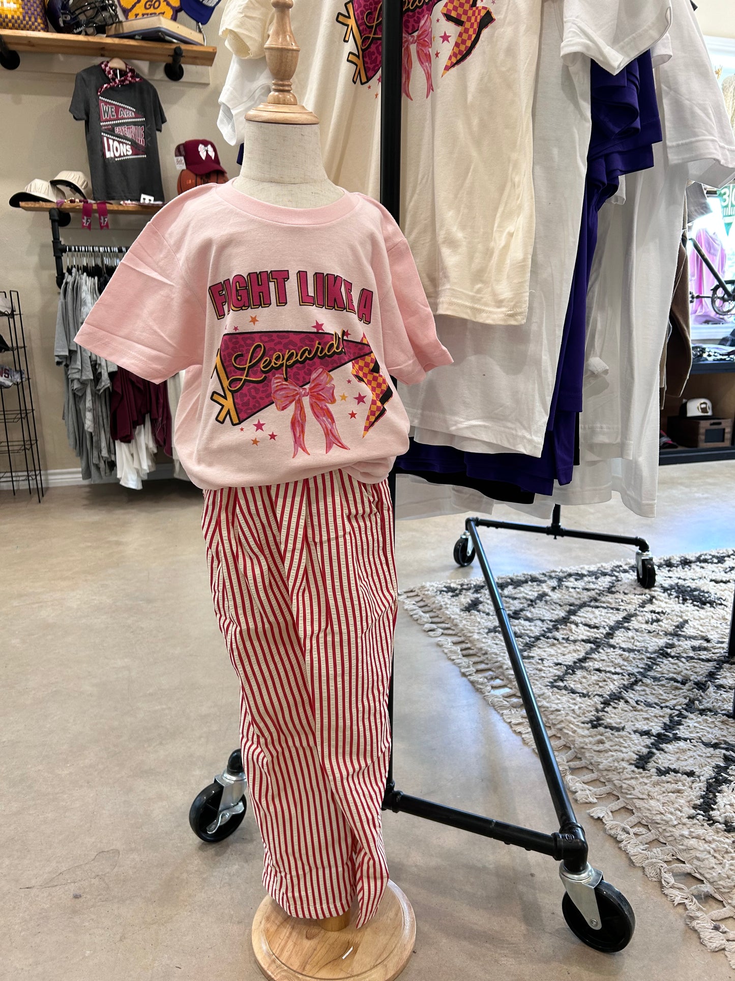 Fight Like A Leopard Tee