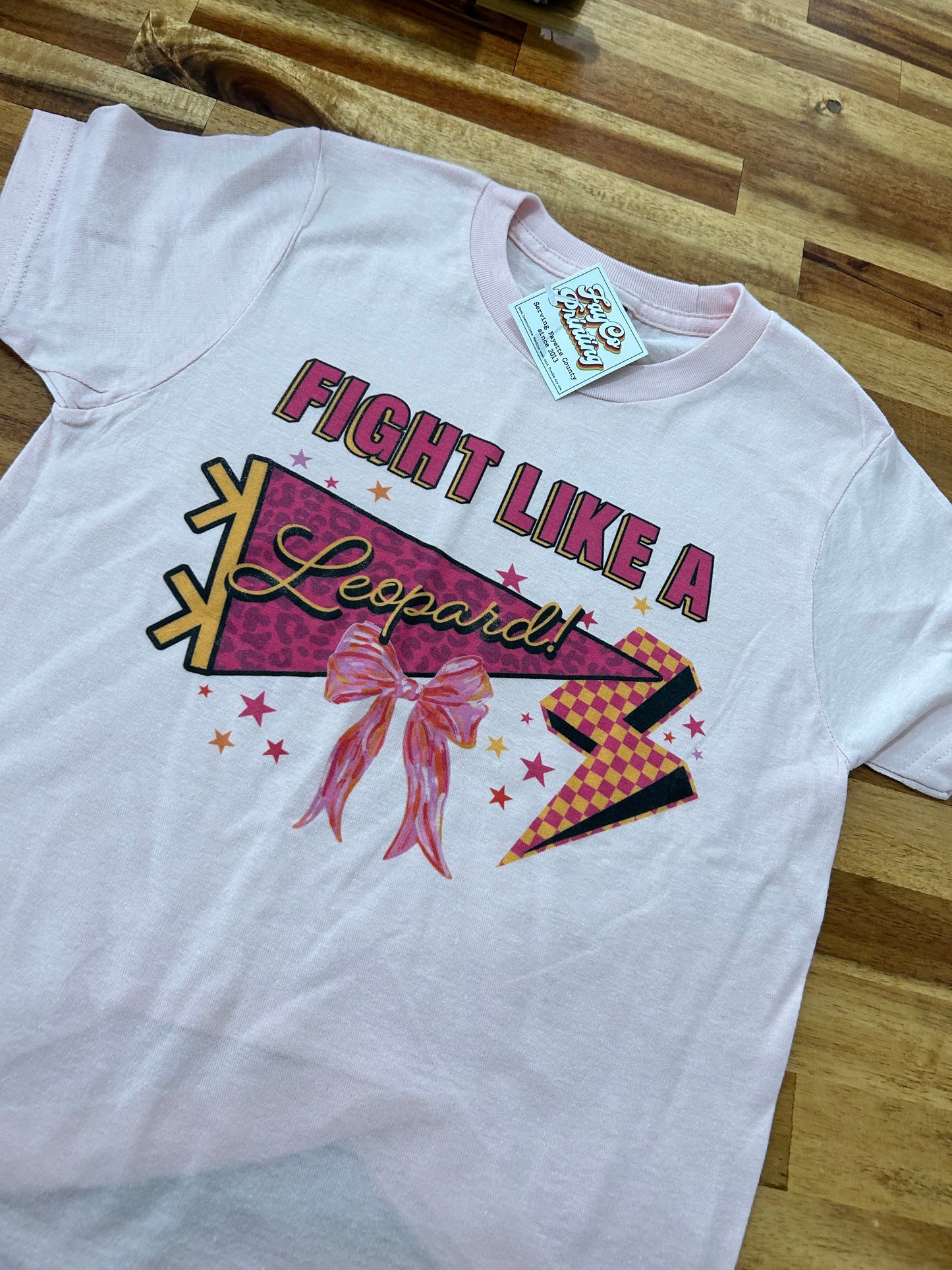 Fight Like A Leopard Tee