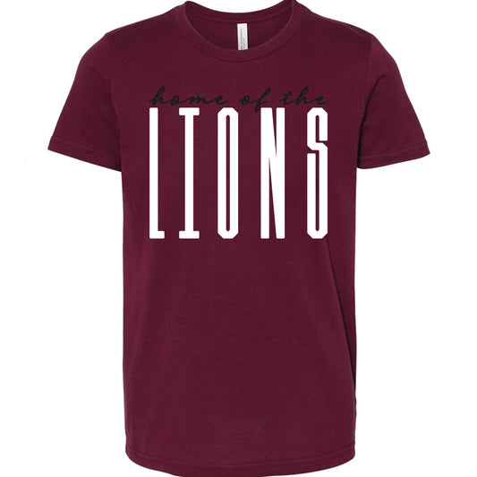 Home of the Lions Tee