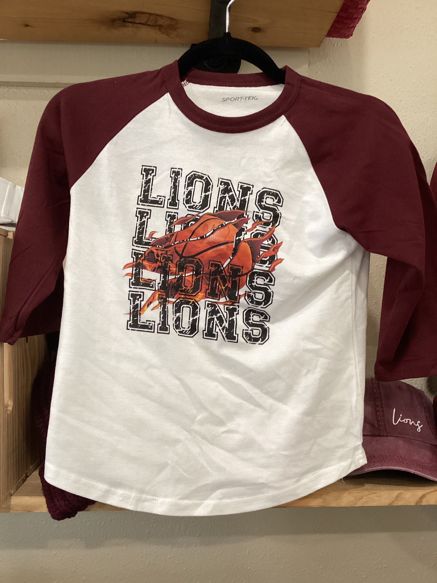Youth Fayetteville Lions Basketball Tee