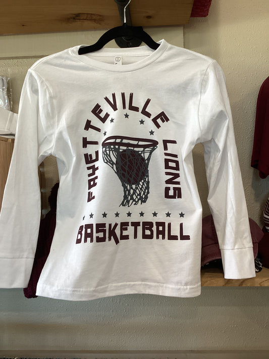 Youth Fayetteville Lions long-sleeve tee