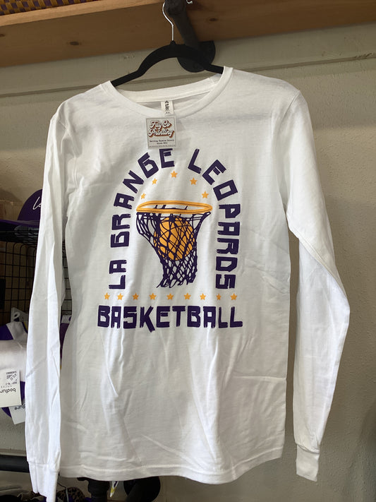 LG basketball long-sleeve tee