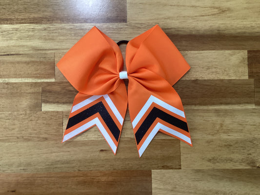 Orange Sparkle Bows