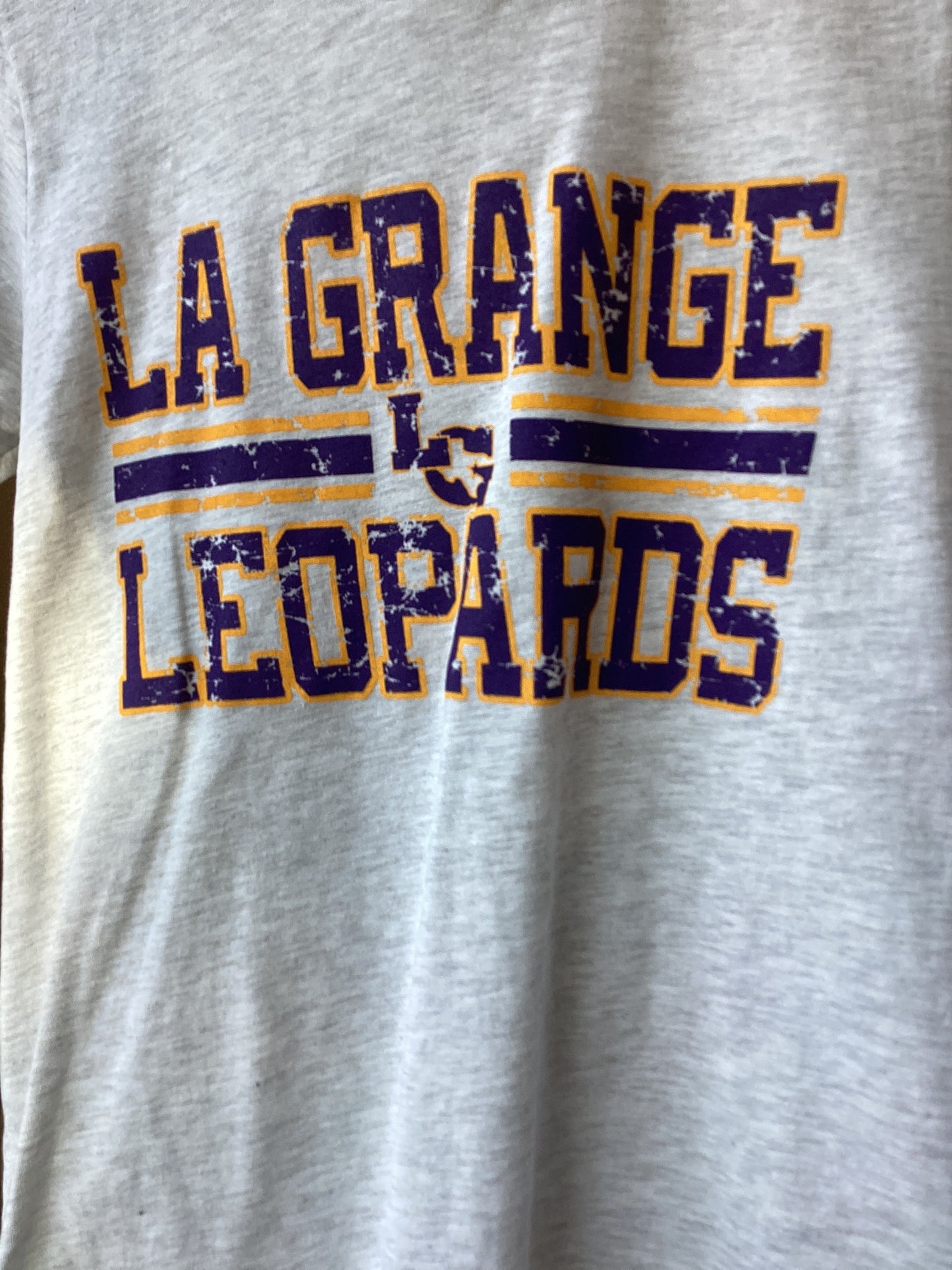 Youth La Grange leopards grey tee